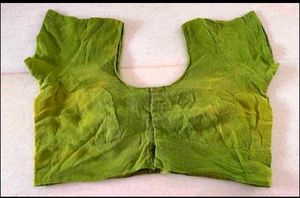 Green Floral Saree