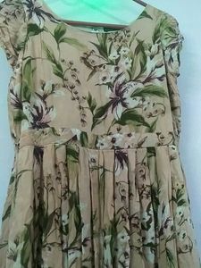 Peach Coloured Maxi Dress