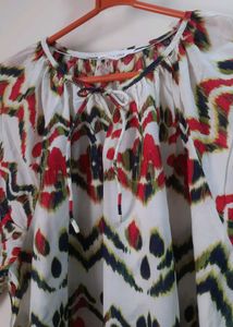 Unused Bohemian Print Cottoblend One Piece Dori