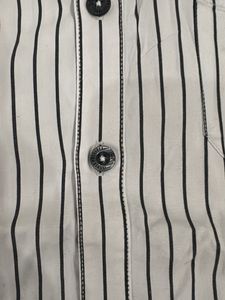Louis Philippe Classic Striped Men's Shirt