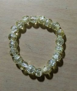 Lemon Quartz Beaded Bracelet