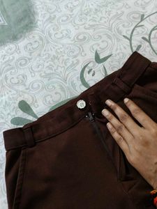 Daily use brown pants