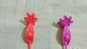 Brand new Cute Flower Hair Claws 4