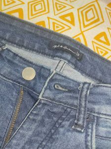 Wide Leg Denim Jeans