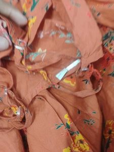 Floral Orange Sundress