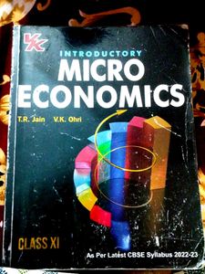 Introductory Microeconomics Class XI Book