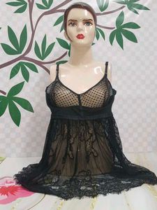 Black Lace Babydoll(400)