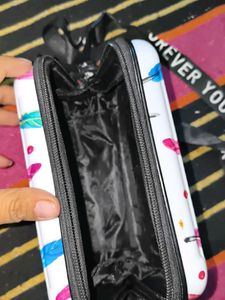 Feather Print Crossbody Bag