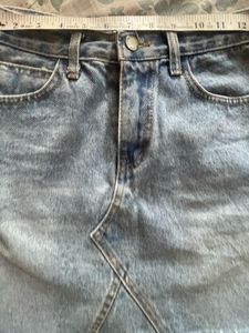 Denim skirt