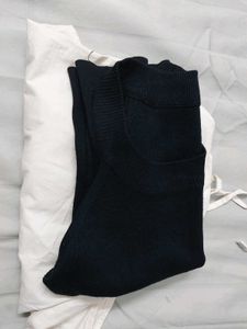 Bundle of Two Tops: Black Tank &amp; Cream Halter