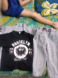 Boys Brooklyn T-Shirt and Pants Set