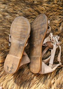 Boho Fringe Sandals