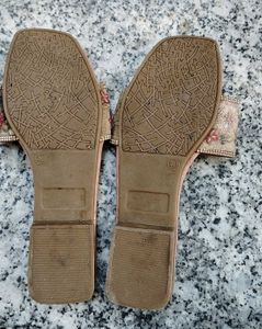 Embellished Floral Slides