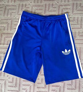 Adidas Originals Blue Athletic Shorts