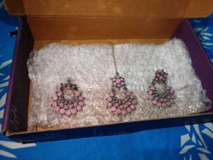 Pink Jewellery Set