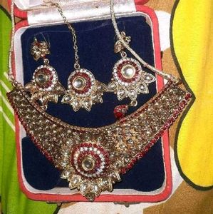 Unused Exquisite Indian Bridal Jewellery Set
