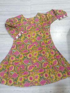 Floral Print Palazzo sharara with shirt duppta set