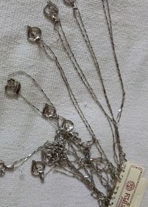 Heart Pendant With Chain Set 12pc
