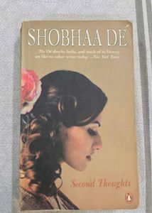 Shobhaa De "Second Thoughts" Paperback