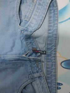Light Wash Wide Leg Jeans
