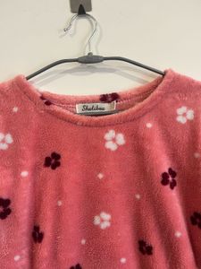 Cozy Floral Print winter co orf