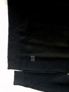 Men's Black Turtleneck Sweater