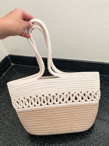 Chic Rope Tote Bag