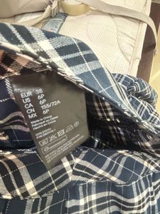 Mini check skirt H&amp;M 🫐💙