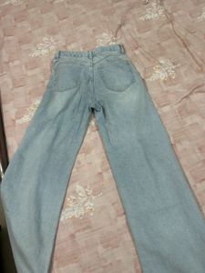 Light Wash Wide Leg Jeans