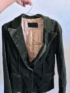 Velvet Blazer Jacket