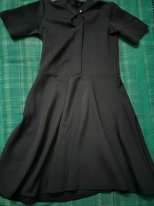 Chic Black Fit &amp; Flare Dress