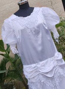 Elegant White Bridal Lehenga