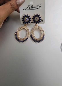 Laher Floral Drop Earrings