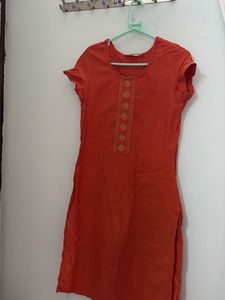 Elegant Blue Embroidered Kurta