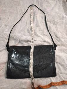 Croc Embossed real leather Bag