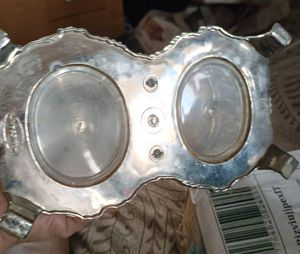 Elegant Silver Decorative Bowl Set
