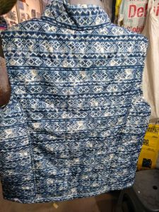 Printed Sleeveless Vest