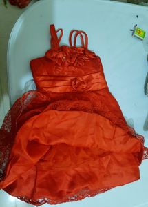 Beautiful Red Frock
