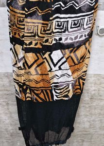 Stylish Animal Print Maxi Dress