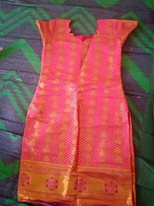 Pink &amp; Gold Kurti