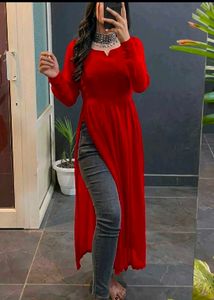 Stylish Red Kurta for Women
