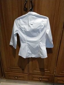 Massimo Dutti Classic White Shirt