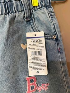 Girls Set Of 3, 7-9yrs, New W Tag,100% Denim