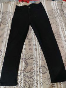 Classic Black Denim Jeans