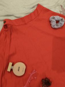 Coral Ethnic Skirt
