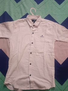 GANT Dotted Short Sleeve Shirt