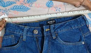Shein Blue Denim Jeans