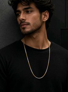 Two-Tone Chain Necklace