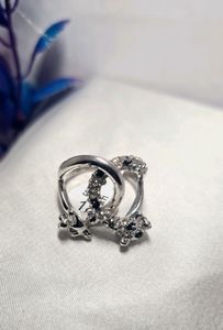 Silver platted ring finger