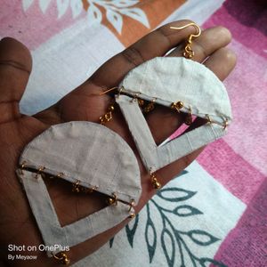 New white earrings